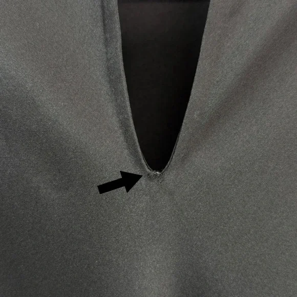 NWT Valentino Garavani Black Silk Satin Gown Le Noir Fall 24 $11,500 - Size US 8 - Picture 16 of 16